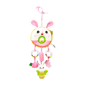 Soft Hanging Rattle Toy | Colorful Sensory Development for Babies