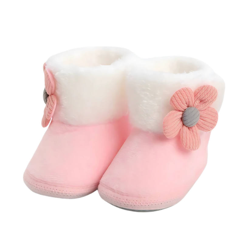 Warm Baby Shoes | Soft, Fluffy, Non-Slip Comfort