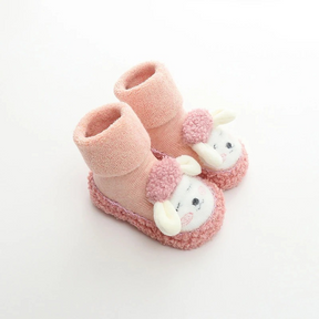 Baby Plush Non-Slip Shoes | Cozy, Secure Fit for Tiny Feet