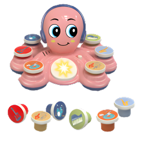 Musical Octopus Toy for Toddlers | Interactive Sound and Stacking Fun