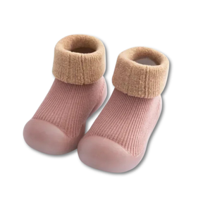 Baby Knitted Booties | Cozy, Non-Slip, Flexible Design