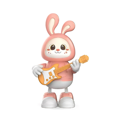 Guitar-Playing Bunny Toy | Engaging Music and Light Experience