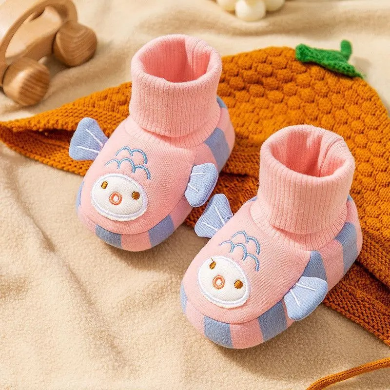 Baby Soft Cotton Shoes | Non-Slip Safety for Happy Feet