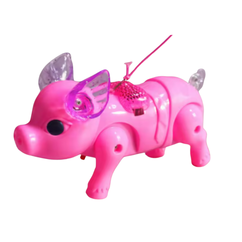 Musical Walking Pig Toy | Lights Up and Plays Melodies