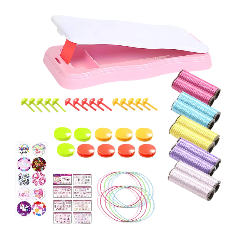 DIY Bracelet-Making Kit | Colorful Beads and Loom