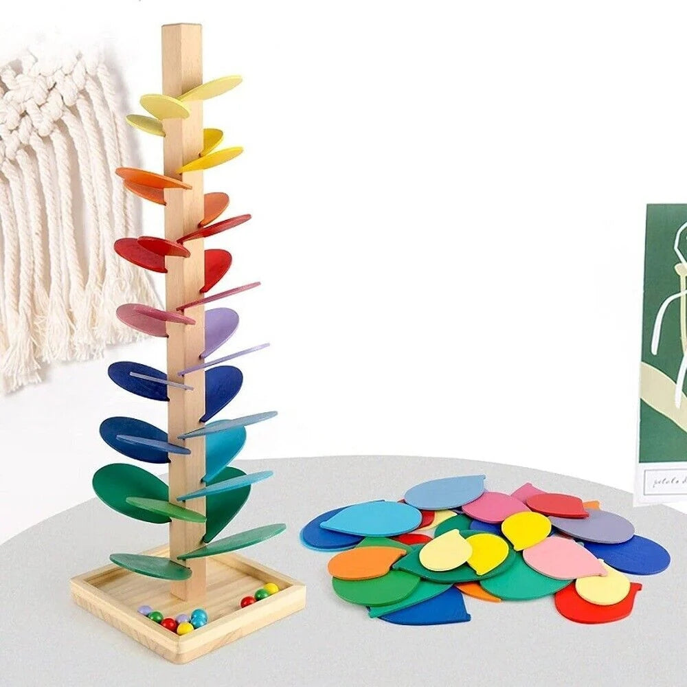 Rainbow Marble Drop Tree | Musical Interactive Sensory Play
