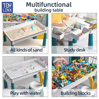 Kids 6-in-1 Play Table | Versatile Creative Activity Center