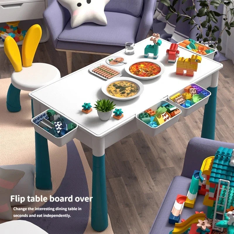 Kids 6-in-1 Play Table | Versatile Creative Activity Center