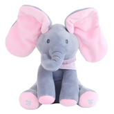 Musical Elephant Plush Toy | Soothing Comfort and Interactive Fun