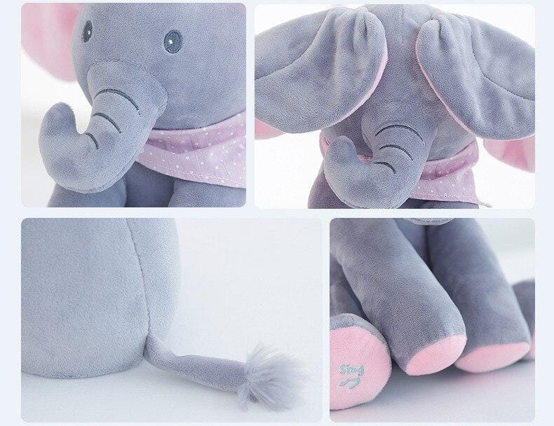 Musical Elephant Plush Toy | Soft, Cuddly, Interactive Fun