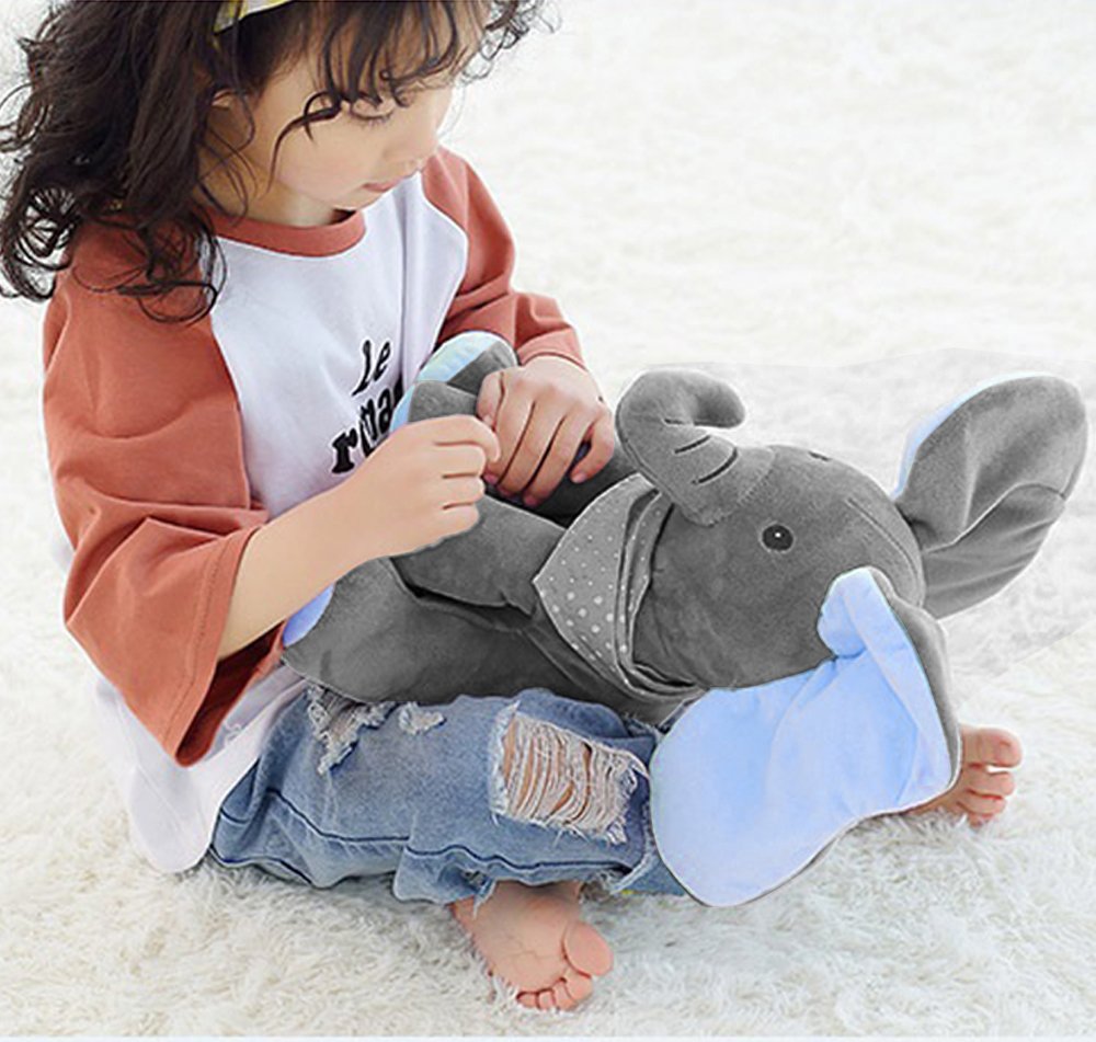 Musical Elephant Plush Toy | Soft, Cuddly, Interactive Fun