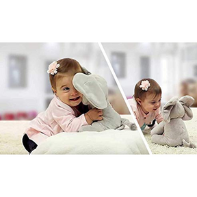 Musical Elephant Plush Toy | Soothing Comfort and Interactive Fun