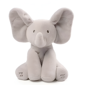 Musical Elephant Plush Toy | Soothing Comfort and Interactive Fun