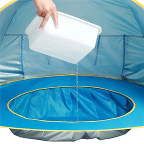 Portable Beach Tent for Baby | UV Protection with Integrated Bath