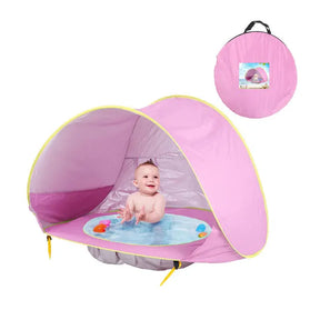 Portable Beach Tent for Baby | UV Protection with Integrated Bath