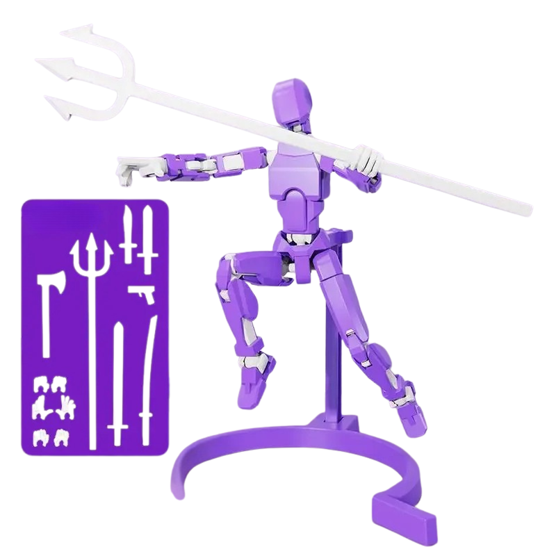 Magnetic Articulated Figures | Flexible Creative Play for Kids