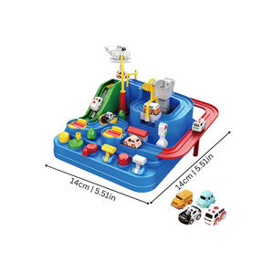 Interactive Car Track Set | Enhances Problem-Solving and Coordination