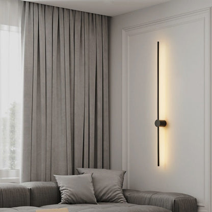 Linear Wall Lamp | Sleek Minimalist Design with Warm LED Light