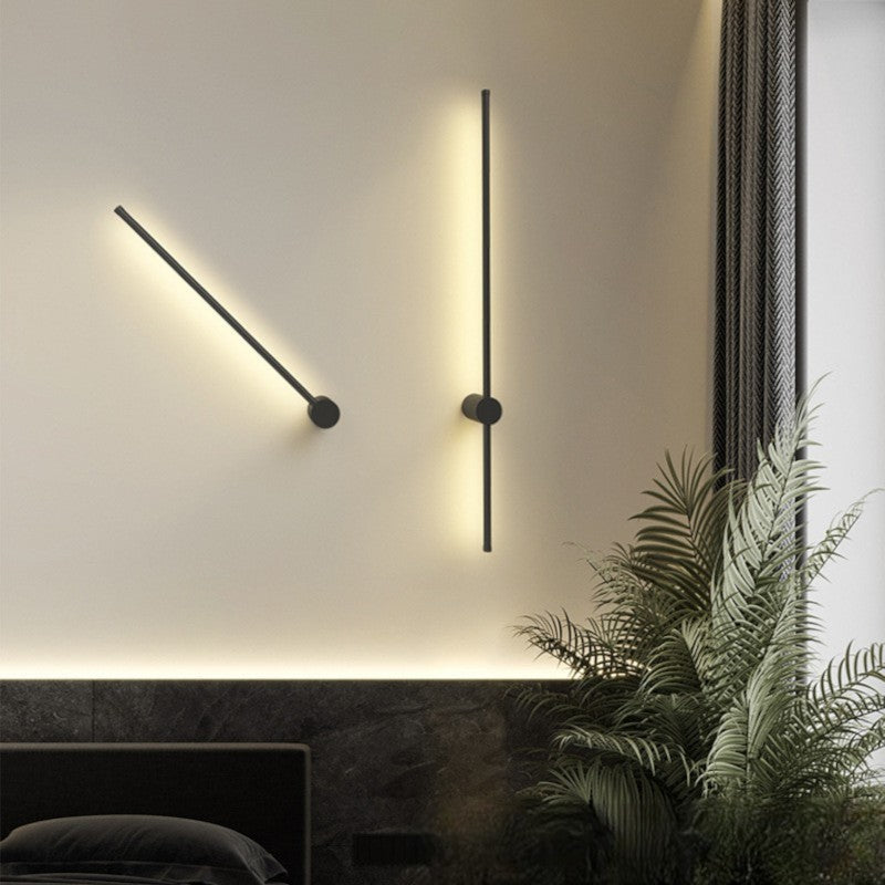 Linear Wall Lamp | Sleek Minimalist Design with Warm LED Light