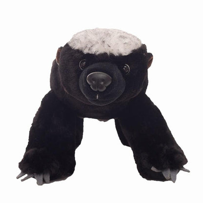 Realistic Honey Badger Plush Toy | Soft, Cuddly Companion for Kids