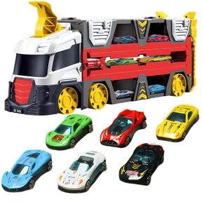 Transformable Truck Car Track | 2-in-1 Racing Adventure Toy