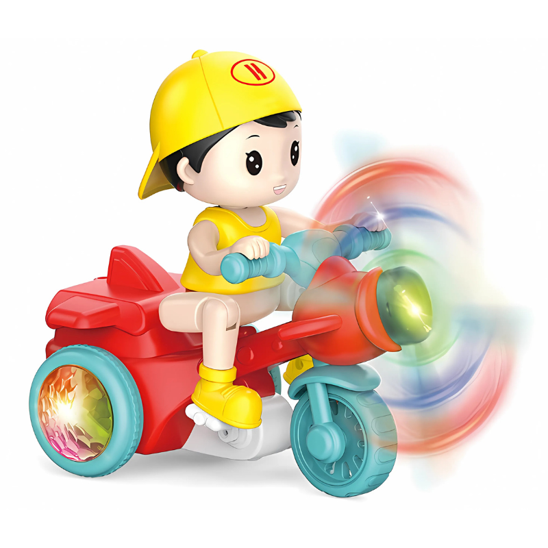 Interactive Electric Bike Toy | Stimulates Creativity with Lights and Sounds