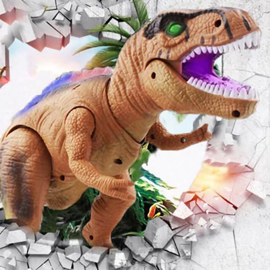 Remote Control Walking Dinosaur | Roars and Lights Up for Fun