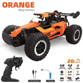 Off-Road Remote Control Car | Durable Alloy Body and High-Speed Fun