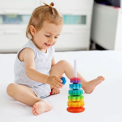 Educational Stacking Toy | Colorful Design for Fine Motor Skills