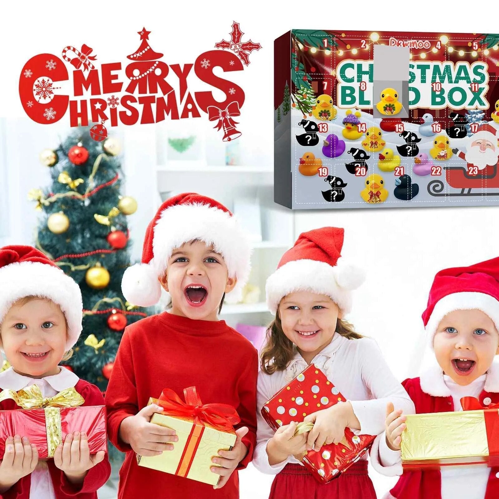 Rubber Duck Advent Calendar | Daily Christmas Surprises for Kids