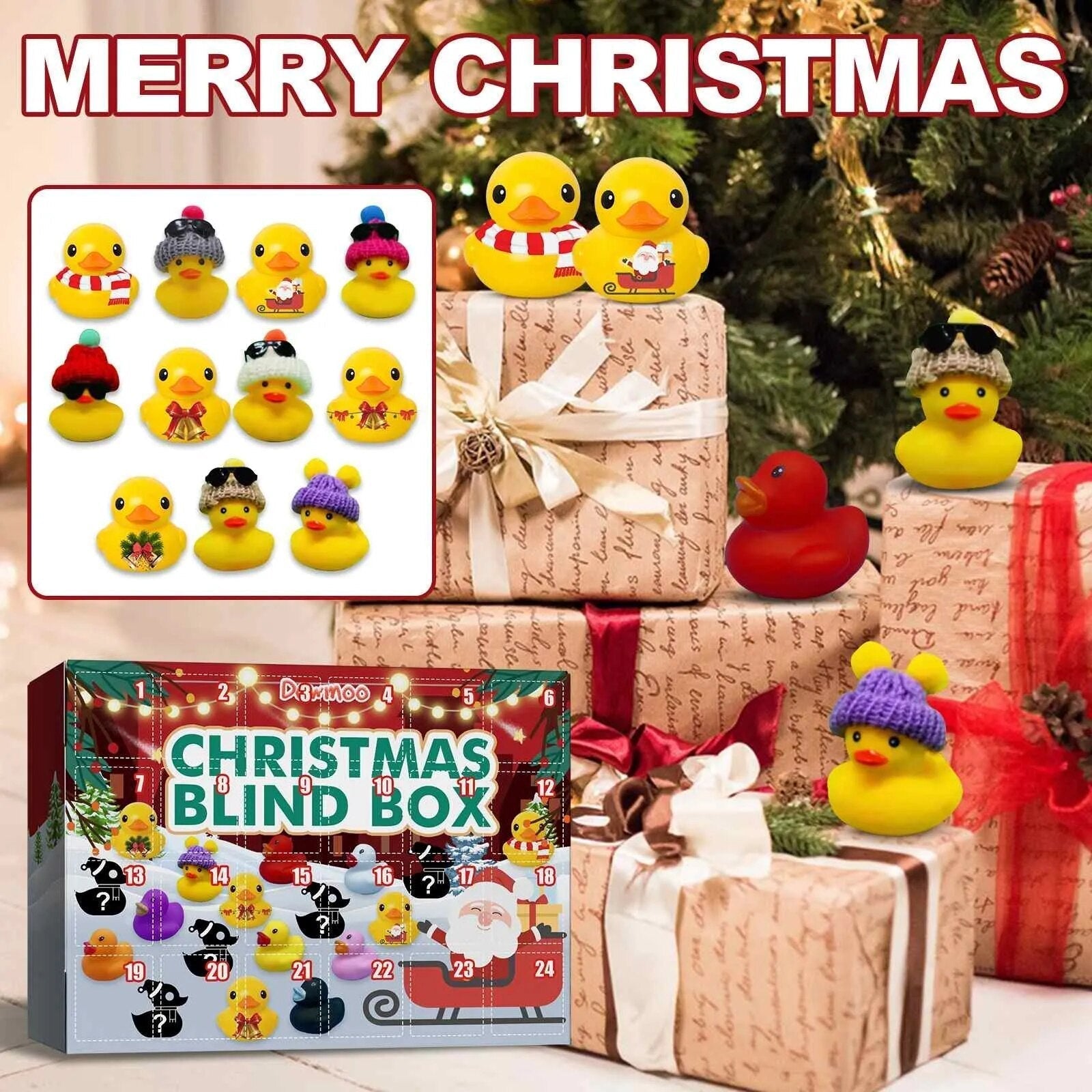 Rubber Duck Advent Calendar | Daily Christmas Surprises for Kids