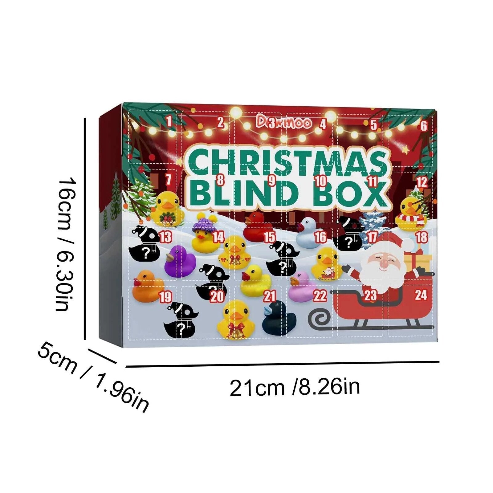 Rubber Duck Advent Calendar | Daily Christmas Surprises for Kids