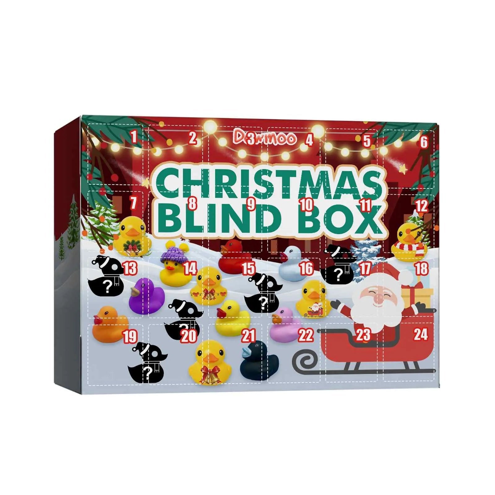 Rubber Duck Advent Calendar | Daily Christmas Surprises for Kids