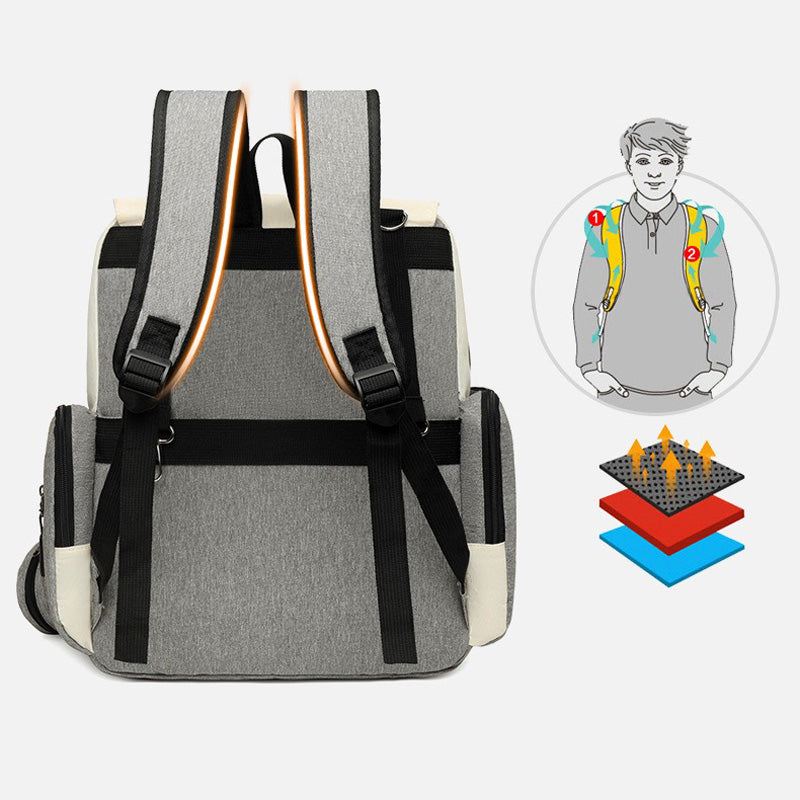 Insulated Diaper Bag Backpack | Keeps Baby Food Fresh and Warm