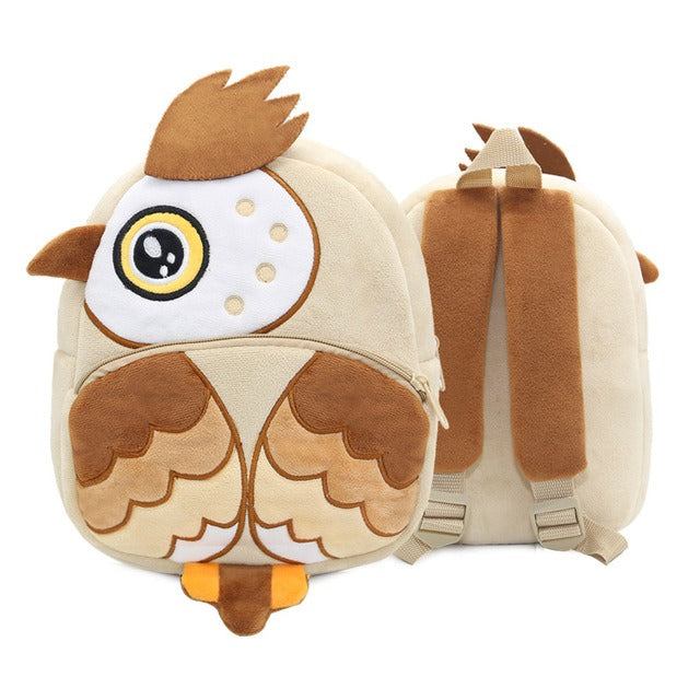 Plush Animal Preschool Backpack | Soft, Cuddly Companion for Kids