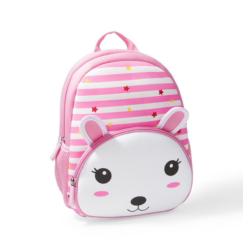 Striped Animal Backpack for Kids | Adorable Design with Fun Colors