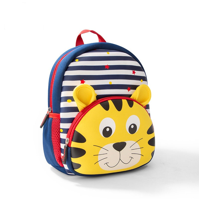 Striped Animal Backpack for Kids | Adorable Design with Fun Colors