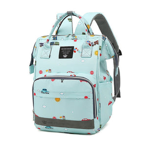 Waterproof Diaper Bag | Colorful Patterns for Baby Essentials