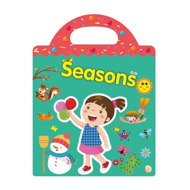 Reusable Sticker Book for Kids | Mess-Free Fun with Animal Themes