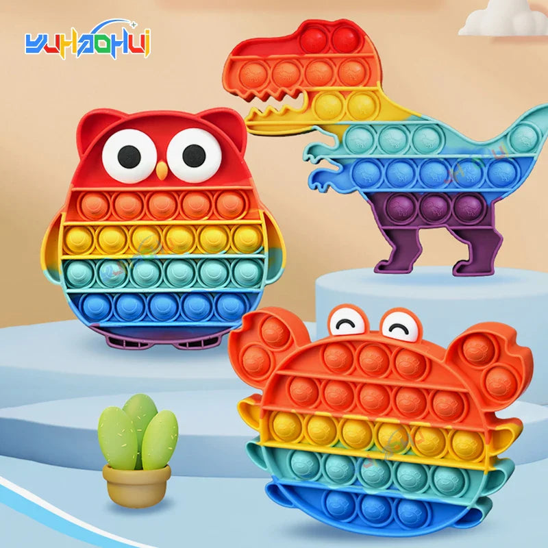 Fidget Sensory Toy | Colorful Stress Relief for All Ages