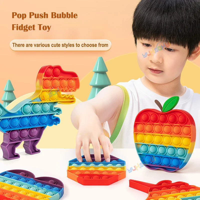 Fidget Sensory Toy | Colorful Stress Relief for All Ages