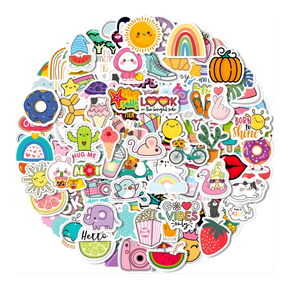 Waterproof Graffiti Stickers | Reusable, Creative Fun for Kids