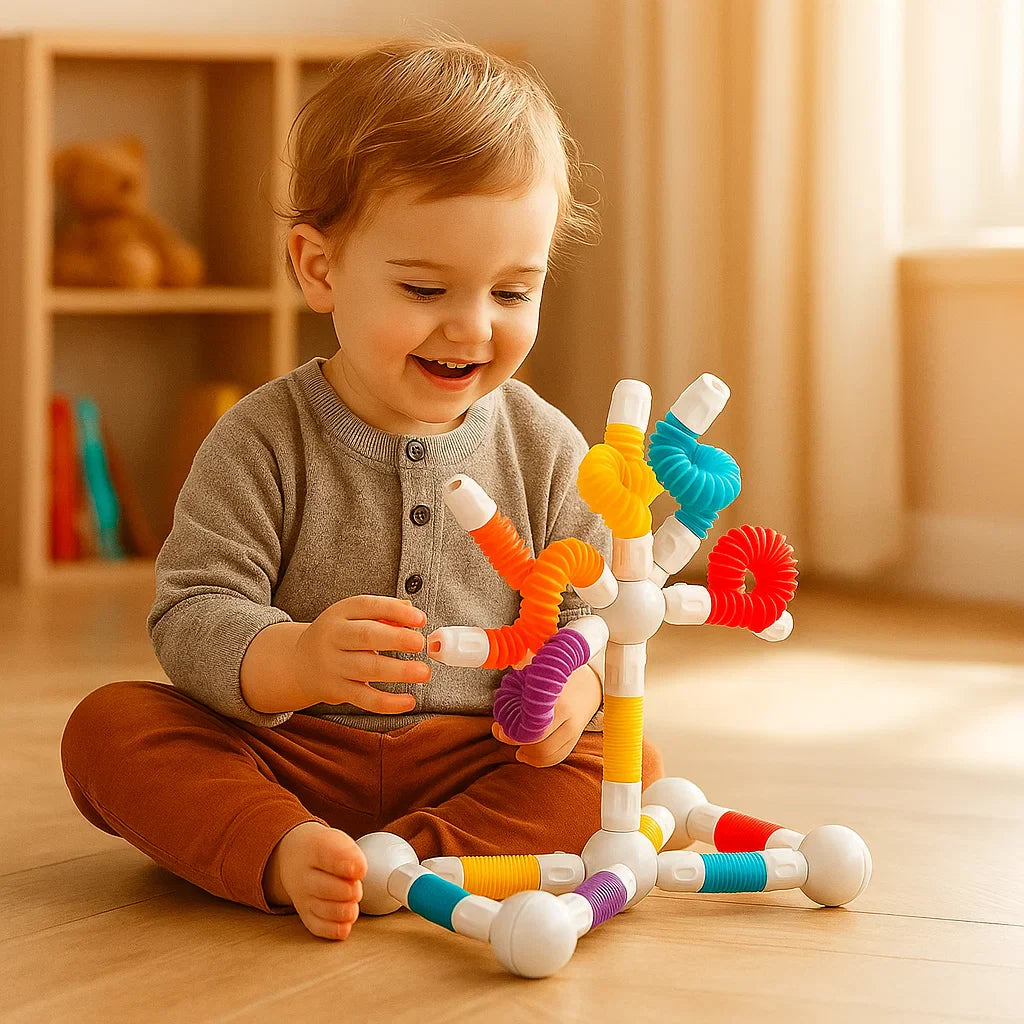 Magnetic Building Set | Flexible Shapes for Creative Play