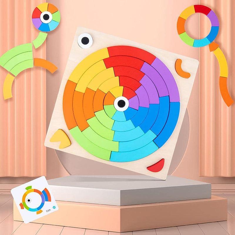 Educational Pattern Block Set | Enhances Creativity and Problem-Solving Skills