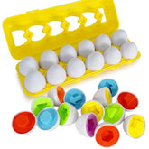 Shape Matching Puzzle Toy | Engaging Colorful Egg Sorting Game