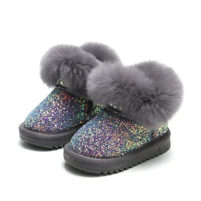 Glitter Winter Boots for Girls | Warm, Stylish, and Cozy Footwear