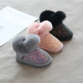 Glitter Winter Boots for Girls | Warm, Stylish, and Cozy Footwear