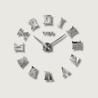 Nordic Wall Clock | Modern Geometric Design with 3D Effect