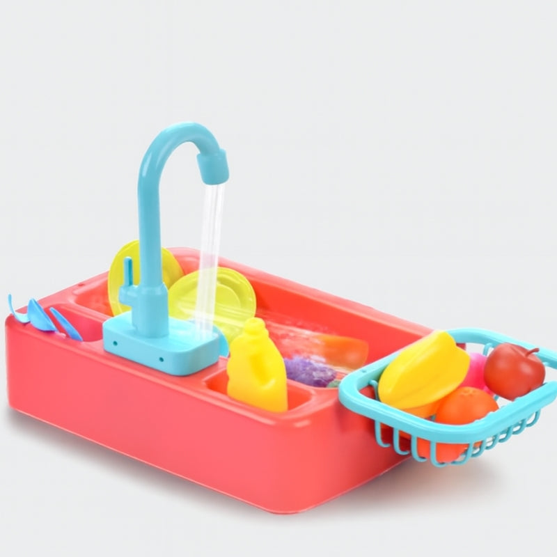 Mini Water Playset for Kids | Interactive Fun with Faucet and Toys