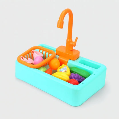Mini Water Playset for Kids | Interactive Fun with Faucet and Toys